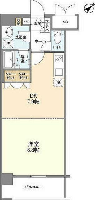 1DK貸マンションです！