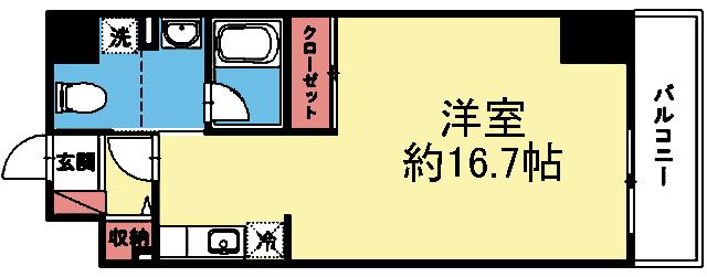 専有面積40.5㎡