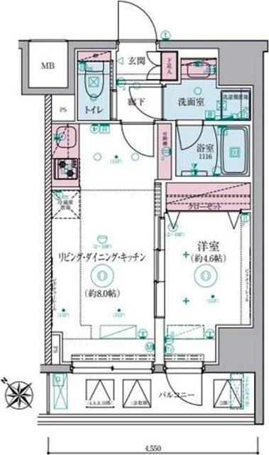 二人入居向けです
