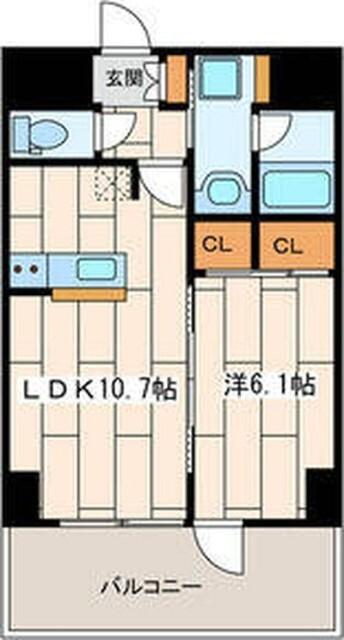 1LDK貸マンションです！