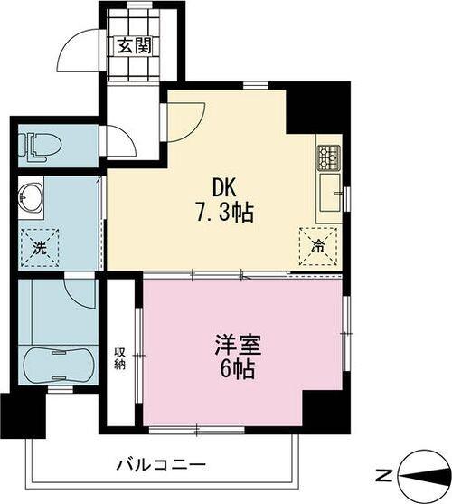 1DK貸マンションです！