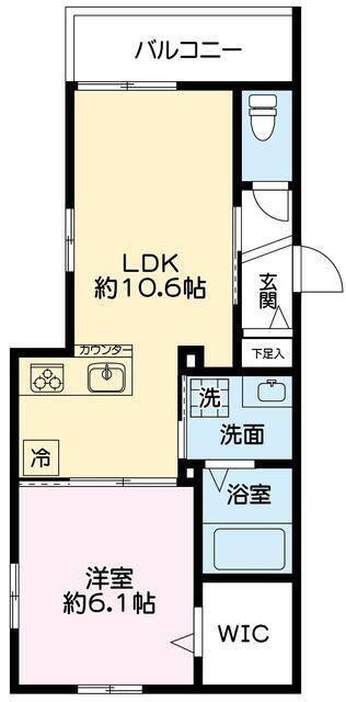 1LDK貸マンションです！