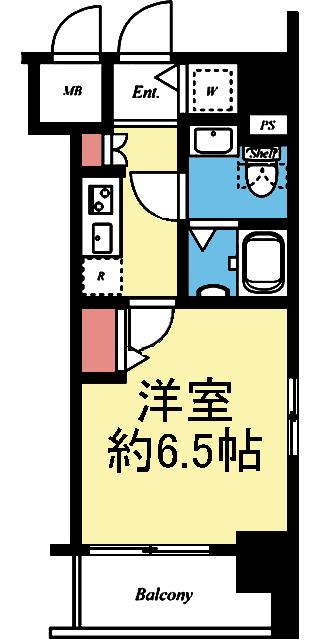 南西向き角部屋