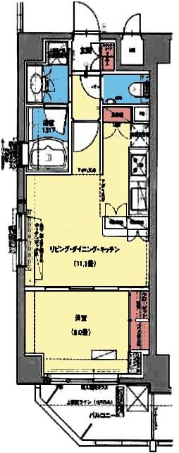 南西向き角部屋