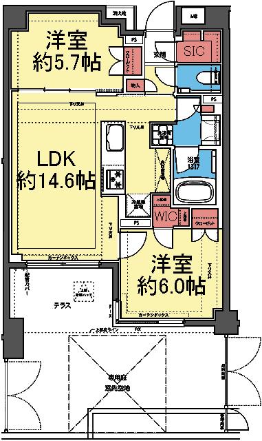 収納充実！