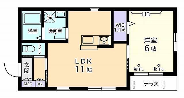 二人入居向けです