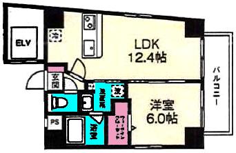 1LDK貸マンションです！