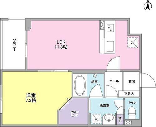 1LDK貸マンションです！