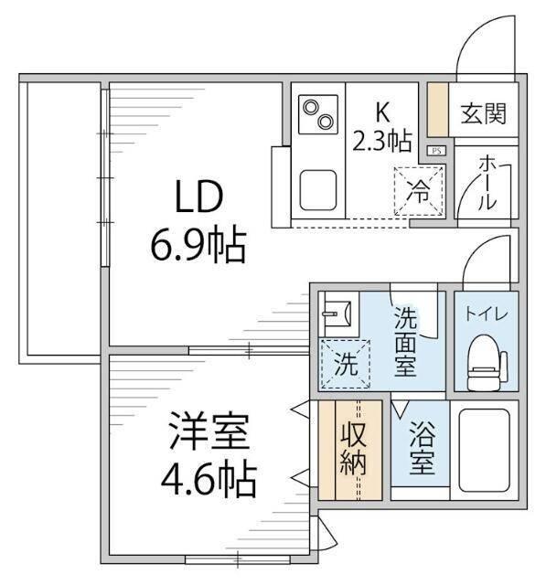二人入居向けです