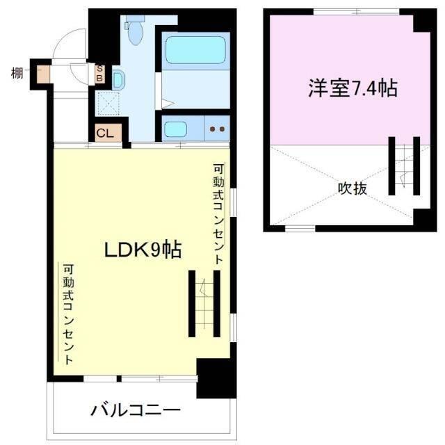 二人入居向けです