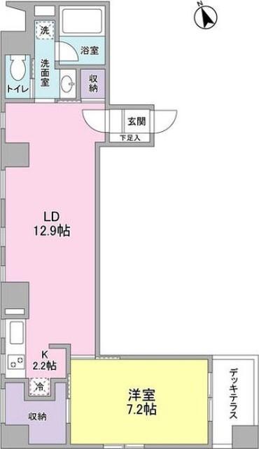 1LDK貸マンションです！