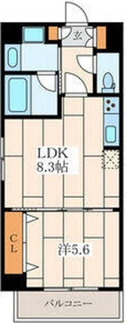 １LDK貸マンションです！