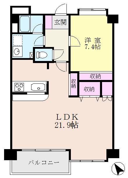 二人入居向けです