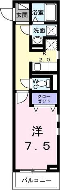 ヴェリーヌ 間取り図画像