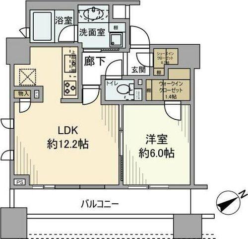 1LDK貸マンションｎです！