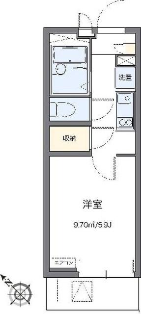 レオネクスト山下公園 間取り図画像