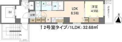 ＧｒａｎｄーＭｅ’ｒｅ横浜大口 間取り図画像