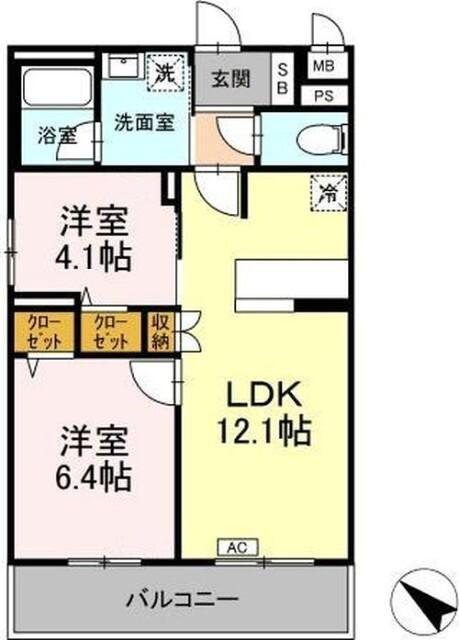 ＲＯＹＡＬＨＩＬＬＳ 間取り図画像