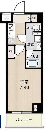 ジェノヴィア阪東橋スカイガーデン 間取り図画像