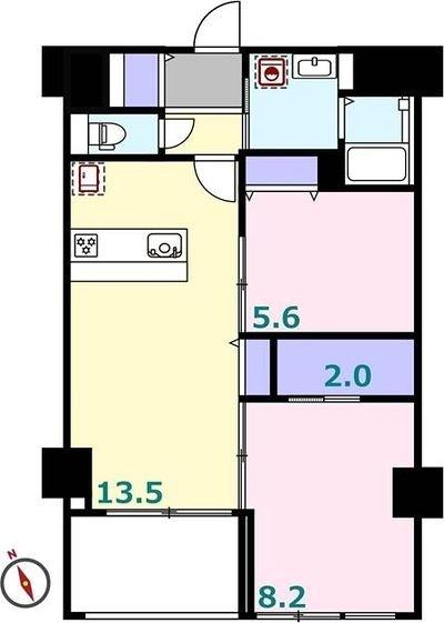 ＳＳＫＮＯＴ 間取り図画像