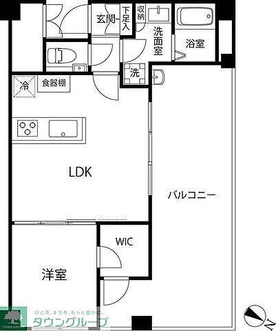 フィールド川和 間取り図画像