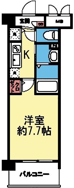 フェリース横濱 間取り図画像