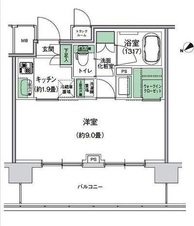 スタイリオ梶が谷 間取り図画像