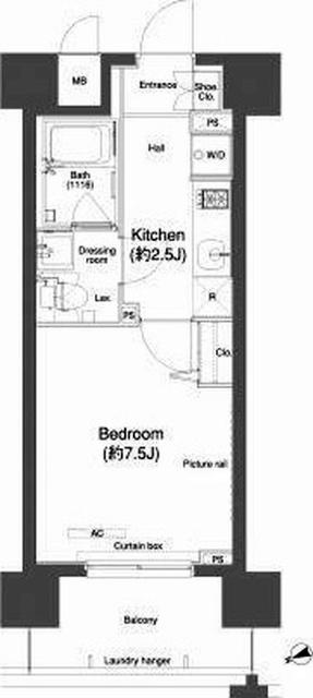 プラウドフラット鶴見Ⅰ 間取り図画像