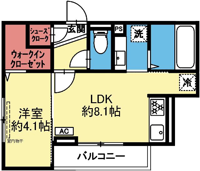 D Paina弘明寺Ⅱ 間取り図画像