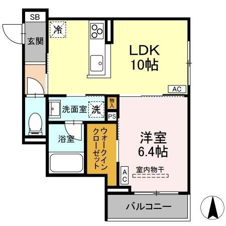 シャーメゾン大和東レジデンス 間取り図画像
