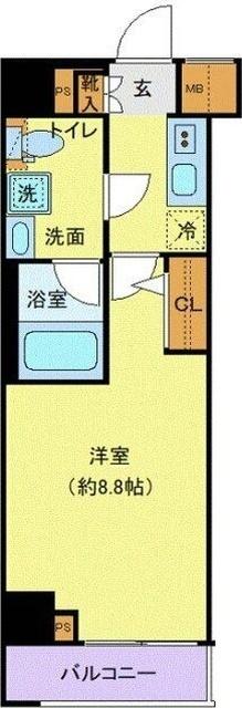 ｃｒｏｓｔｏｎｅ川崎 間取り図画像