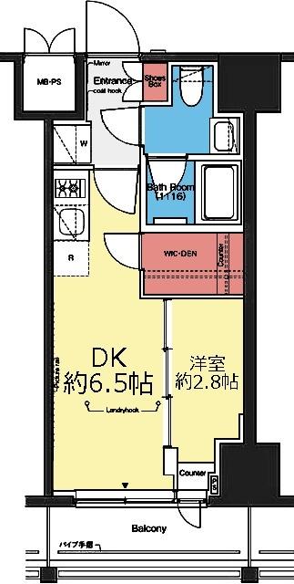 ルフォンプログレ横浜関内 間取り図画像