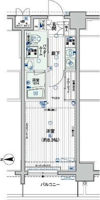メインステージ横浜 間取り図画像