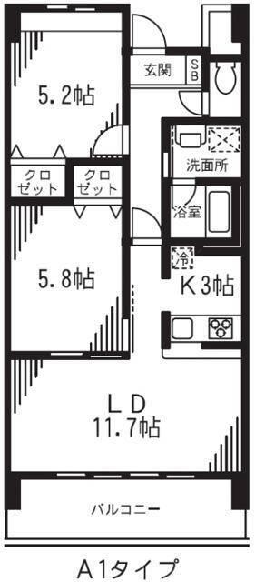 アルビオ北新横浜 間取り図画像