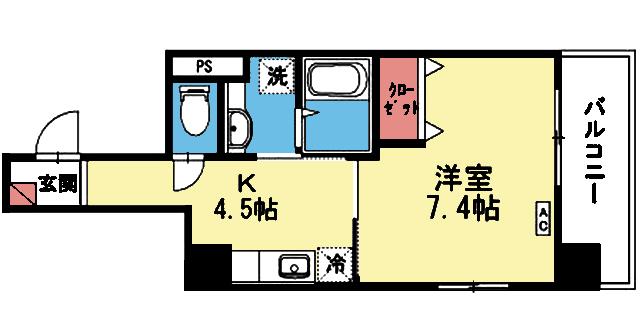M`s Port 間取り図画像