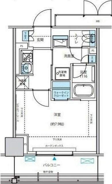リージア海老名ビナフロント 間取り図画像