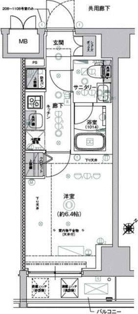 ＣＲＥＳＴＴＡＰＰ新横浜 間取り図画像