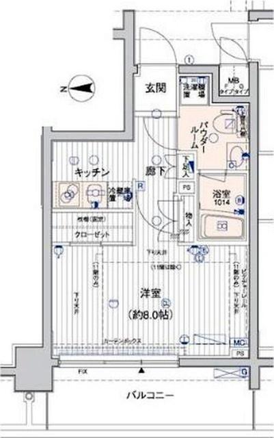 メインステージ横浜 間取り図画像