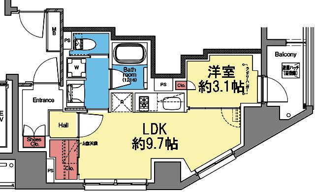 MARKS横浜戸部 間取り図画像