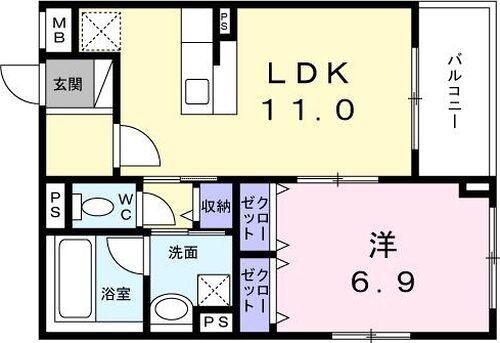 アルフォンブラ 間取り図画像