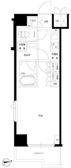ルーブル川崎神明町 間取り図画像