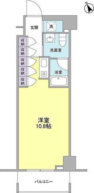 セントラル白楽 間取り図画像