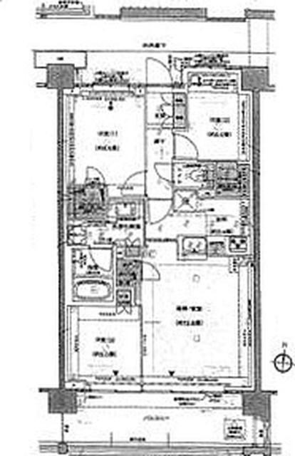 プラウド中央林間 間取り図画像