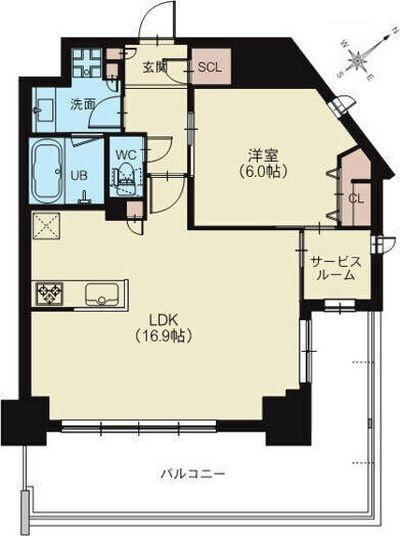 スプランディッド新横浜 間取り図画像