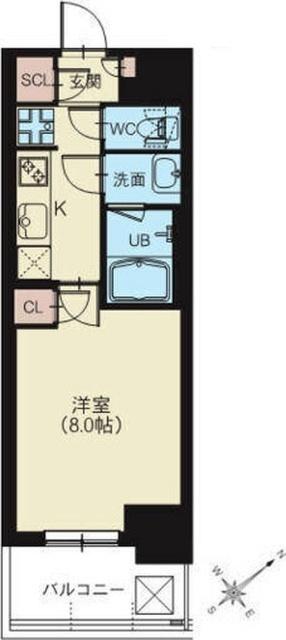 スプランディッド新横浜 間取り図画像