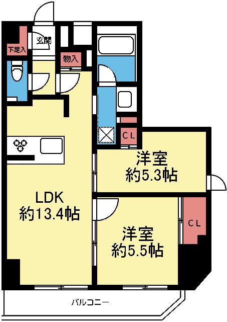 CityLuxYokohama 間取り図画像