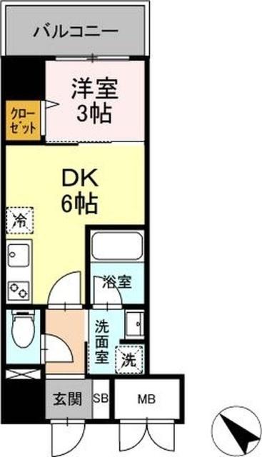 ゲートレジデンス鶴見 間取り図画像