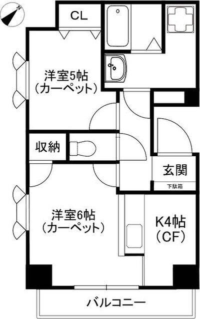 宮元町齋藤ビルⅡ 間取り図画像