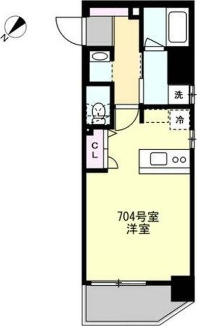 Ｔ＆Ｆ　ＫＡＮＮＡＩ　ＢＬＤＧ 間取り図画像