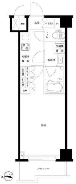 ルーブル横濱江ケ崎町 間取り図画像